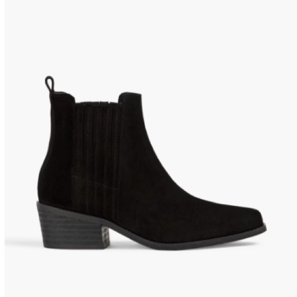 Iris & Ink Suede Aspen Boots Women's Sz 7